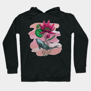 The Lotus - pink Hoodie